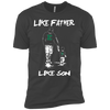 Happy Like Father Like Son Eastern Michigan Eagles T Shirts