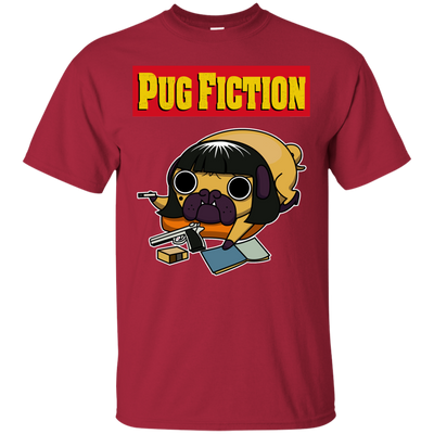 Pug Fiction Pug T Shirts