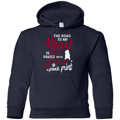 Pug - The Road To My Heart T Shirts