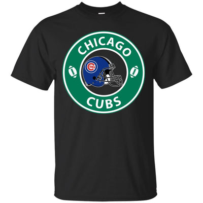 Starbucks Coffee Chicago Cubs T Shirts WNG