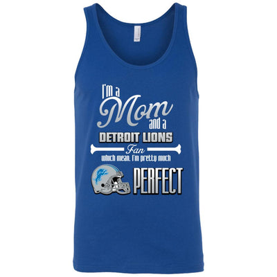 Cool Pretty Perfect Mom Fan Detroit Lions T Shirt