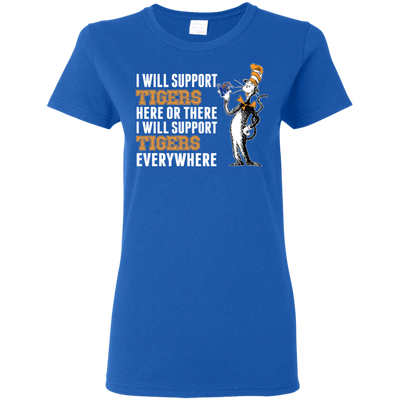 I Will Support Everywhere Memphis Tigers T Shirts