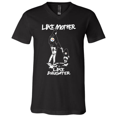 Like Mother Like Daughter Pittsburgh Steelers T Shirts