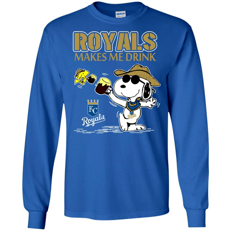 Kansas City Royals Makes Me Drinks T Shirt