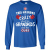 Funny This Grandma Is Crazy About Her Grandkids And Her Cubs T Shirts