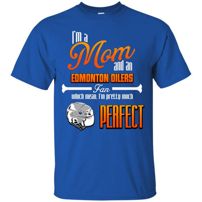 Cool Pretty Perfect Mom Fan Edmonton Oilers T Shirt