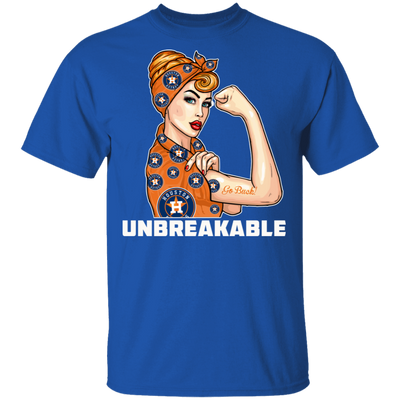 Beautiful Girl Unbreakable Go Houston Astros T Shirt