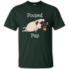 Nice Pug T Shirts - Pooped Pup, is a cool gift for friends and family