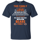 We Are A Chicago Bears Family T Shirt