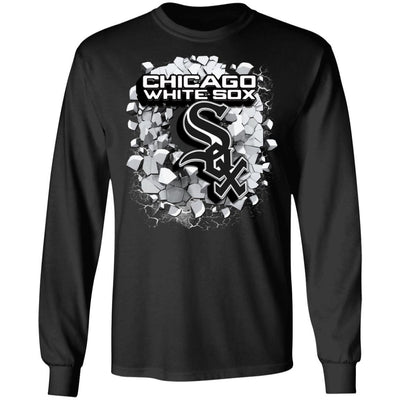 Colorful Earthquake Art Chicago White Sox T Shirt