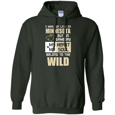 My Heart And My Soul Belong To The Minnesota Wild T Shirts