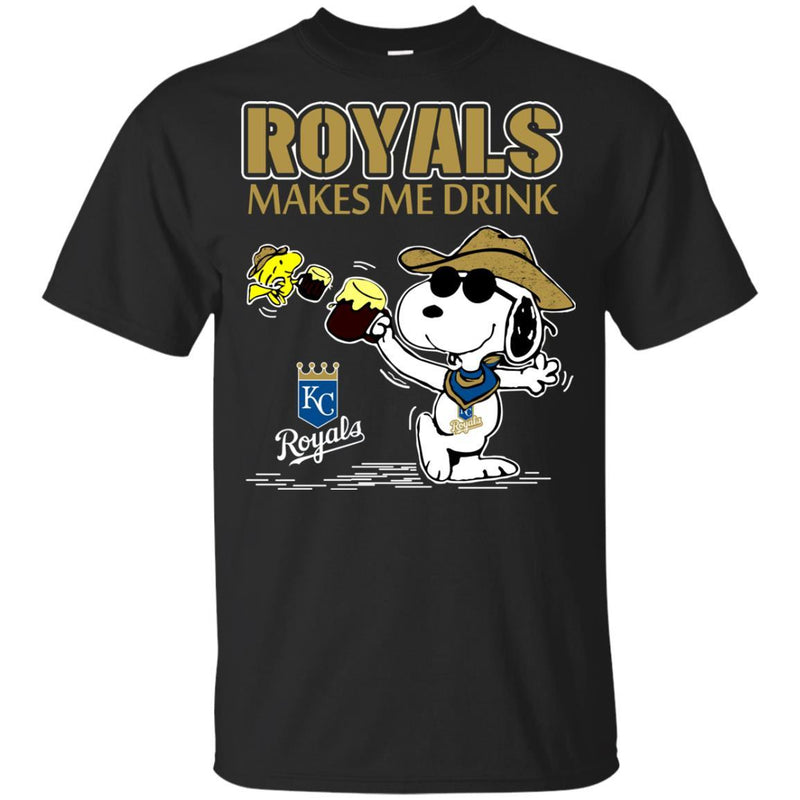 Kansas City Royals Makes Me Drinks T Shirt