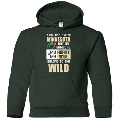 My Heart And My Soul Belong To The Minnesota Wild T Shirts