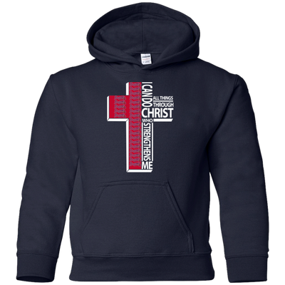 Gorgeous I Can Do All Things Through Christ Atlanta Braves T Shirts