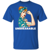 Beautiful Girl Unbreakable Go Miami Dolphins T Shirt