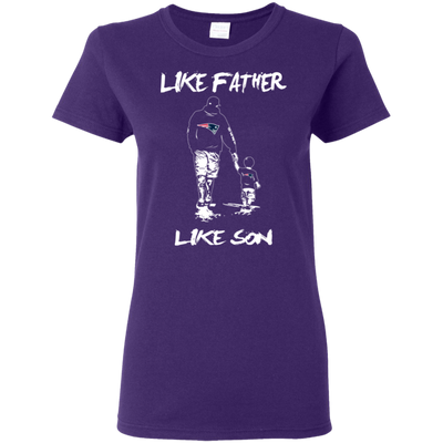 Happy Like Father Like Son New England Patriots T Shirts