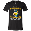 I'm Not Wonder Woman Minnesota Vikings T Shirts