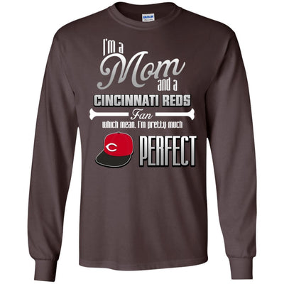 Cool Pretty Perfect Mom Fan Cincinnati Reds T Shirt