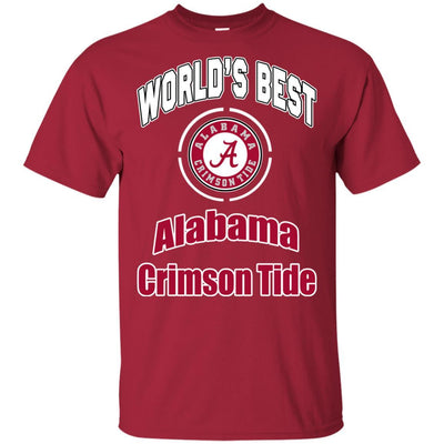 Amazing World's Best Dad Alabama Crimson Tide T Shirts