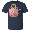 Pug Of Tea T Shirts