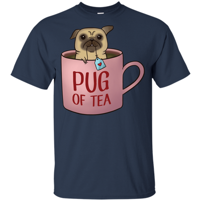 Pug Of Tea T Shirts