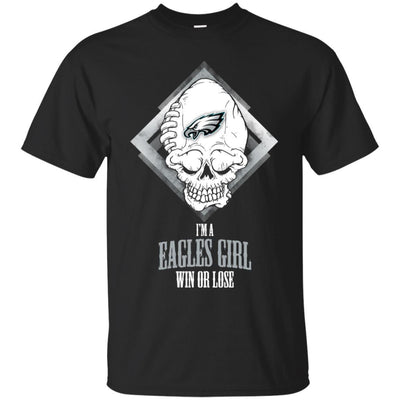 Philadelphia Eagles Girl Win Or Lose T Shirts