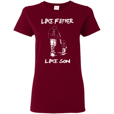 Happy Like Father Like Son Los Angeles Angels T Shirts