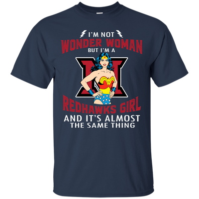 I'm Not Wonder Woman Miami RedHawks T Shirts