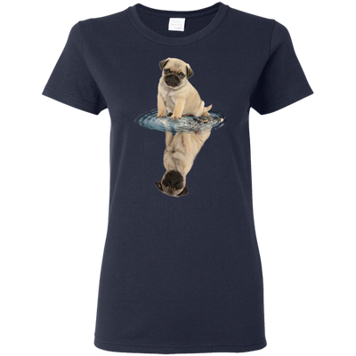 Pug Dream Reflect Water T Shirts