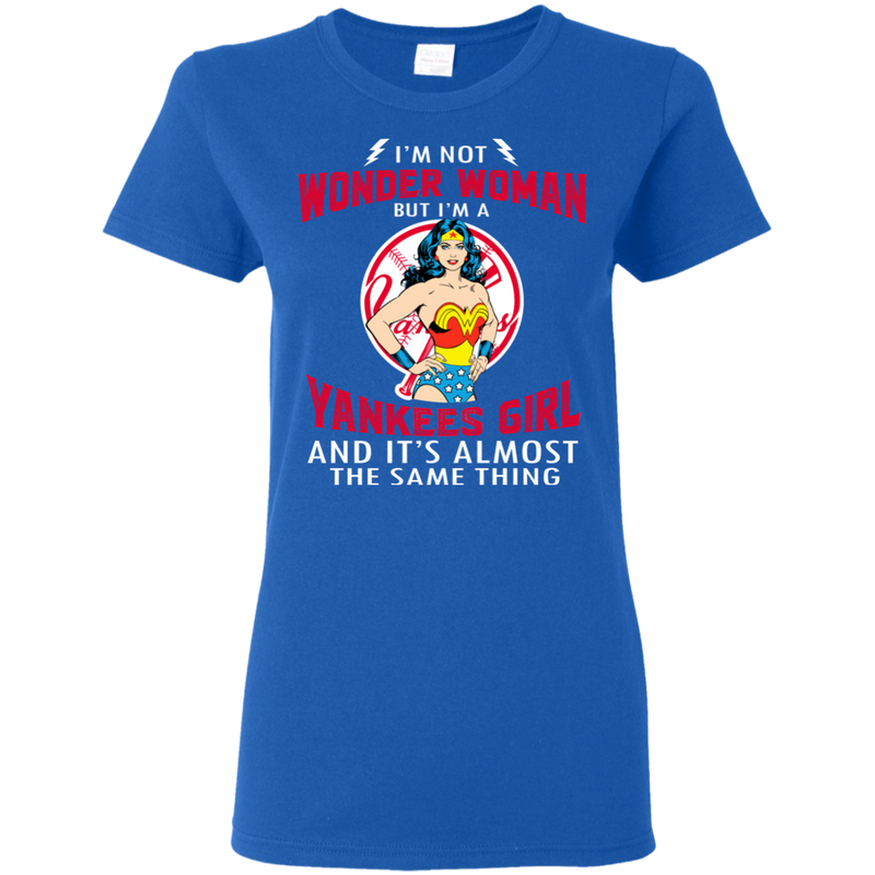 I'm Not Wonder Woman New York Yankees T Shirts