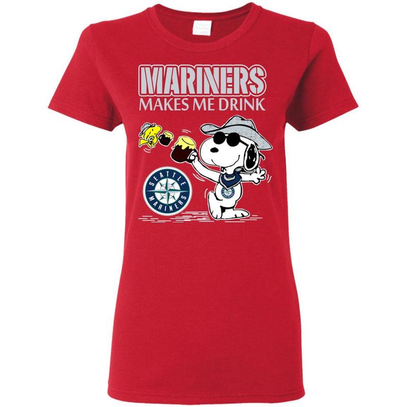 Seattle Mariners Makes Me Drinks T Shirts