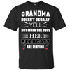 Grandma Doesn't Usually Yell Cincinnati Bearcats T Shirts