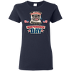 Happy Independence Day Pug T Shirts V2