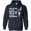 I Will Support Everywhere Detroit Lions T Shirts