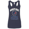 Amazing World's Best Dad Houston Texan T Shirts