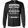 Grandma Doesn't Usually Yell Chicago White Sox T Shirts