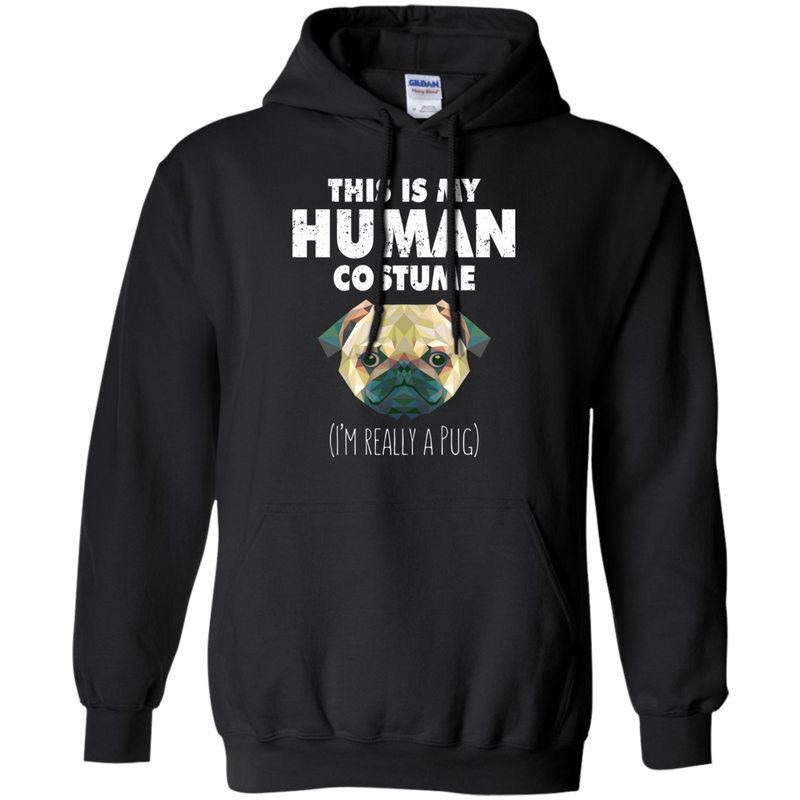 This Is My Human Costume Pug T Shirts
