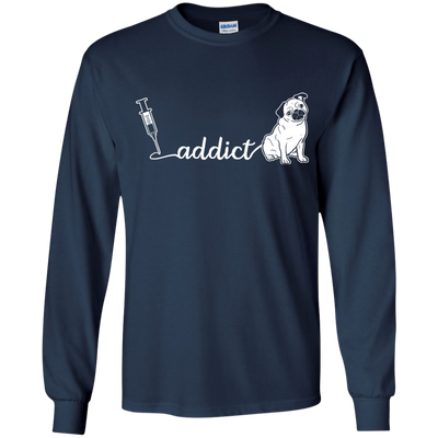 Addict Pug T Shirts