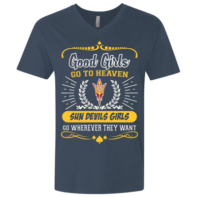 Good Girls Go To Heaven Arizona State Sun Devils Girls T Shirts