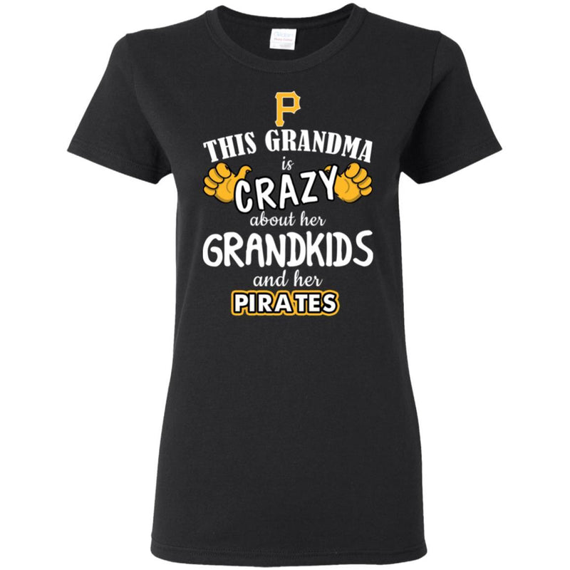 This Grandma Is Crazy About Her Grandkids And Her Pittsburgh Pirates T Shirt