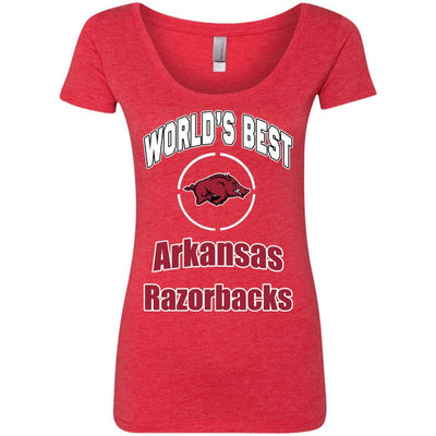 Amazing World's Best Dad Arkansas Razorbacks T Shirts