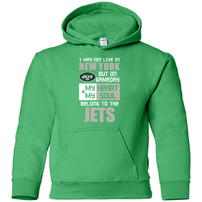 My Heart And My Soul Belong To The New York Jets T Shirts