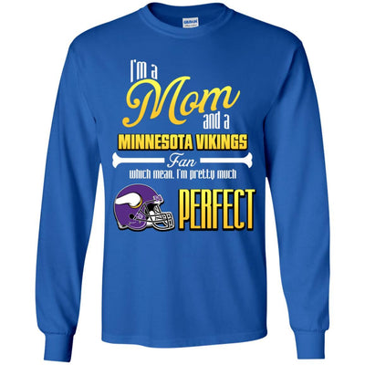 Cool Pretty Perfect Mom Fan Minnesota Vikings T Shirt