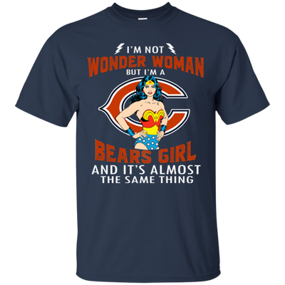 I'm Not Wonder Woman Chicago Bears T Shirts