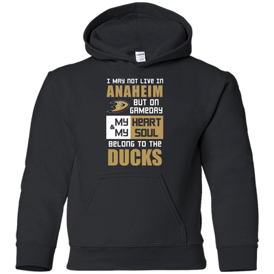 My Heart And My Soul Belong To The Anaheim Ducks T Shirts