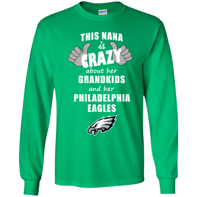 This Nana Is Crazy About Her Grandkids And Her Philadelphia Eagles T Shirts