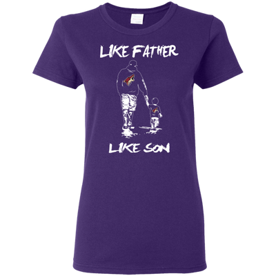 Happy Like Father Like Son Arizona Coyotes T Shirts