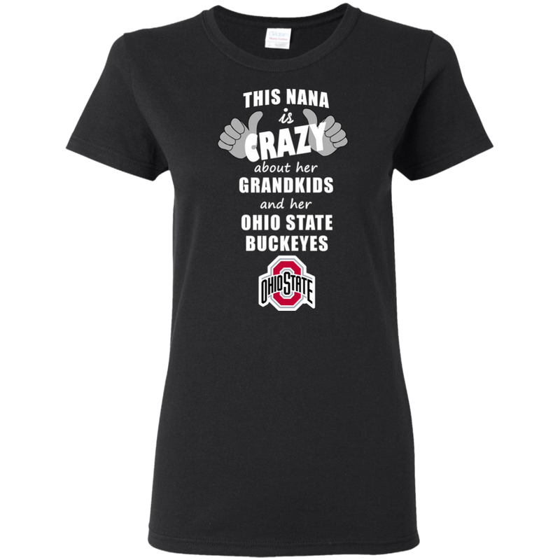 This Nana Is Crazy About Her Grandkids And Her Ohio State Buckeyes T Shirts