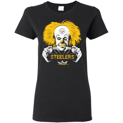 IT Horror Movies Pittsburgh Steelers T Shirts