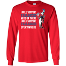 I Will Support Everywhere Colorado Avalanche T Shirts